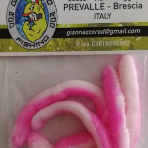 EarthWorm Bicolore Bianco Rosa